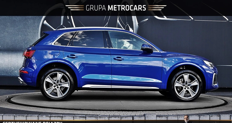 Audi Q5 cena 165899 przebieg: 146633, rok produkcji 2021 z Izbica Kujawska małe 742